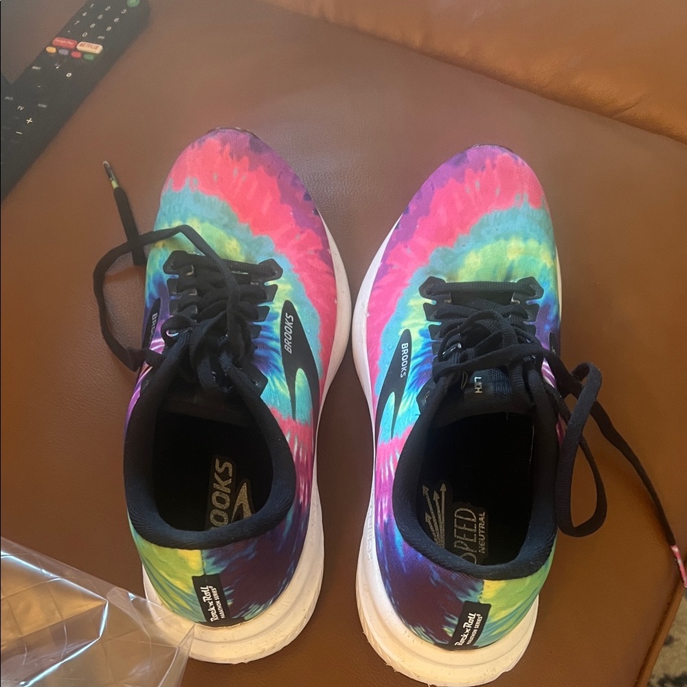 Brooks Multicolor Tie-Dye running shoes /Sneakers, little worn